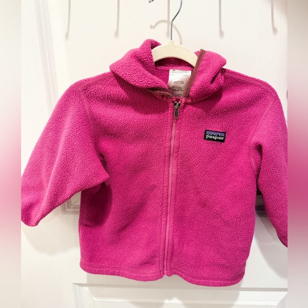Authentic Patagonia Fleece Purple/Pink Light Jacket- 3T